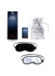 Набор из двух масок на глаза Soft Blindfold Twin Pack - Fifty Shades of Grey - купить с доставкой в Мурманске