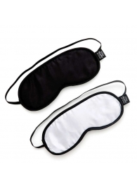 Набор из двух масок на глаза Soft Blindfold Twin Pack - Fifty Shades of Grey - купить с доставкой в Мурманске