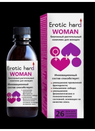 Женский биогенный концентрат для повышения либидо Erotic hard Woman - 250 мл. - Erotic Hard - купить с доставкой в Мурманске