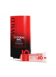 Возбуждающий гель для клитора сильного действия JO SPICY CLITORAL GEL - 10 мл. - System JO - купить с доставкой в Мурманске