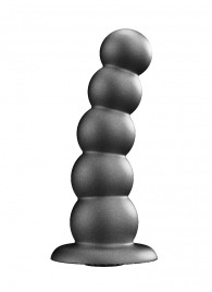 Черная насадка-плаг на харнесс PLATINUM 9 - 24 см. - LOVETOY (А-Полимер) - купить с доставкой в Мурманске