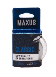 Классические презервативы в пластиковом кейсе MAXUS Classic - 3 шт. - Maxus - купить с доставкой в Мурманске