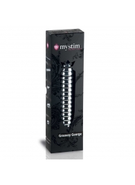 Рельефный фаллос для интенсивного электросекса Groovey George - 20 см. - MyStim - купить с доставкой в Мурманске