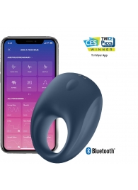 Эрекционное кольцо Satisfyer Strong One с возможностью управления через приложение - Satisfyer - в Мурманске купить с доставкой