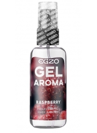 Интимный лубрикант EGZO AROMA с ароматом малины - 50 мл. - EGZO - купить с доставкой в Мурманске