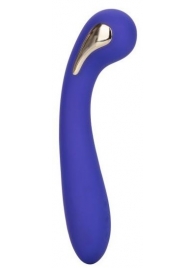 Фиолетовый вибромассажер с электростимуляцией Intimate Estim Petite G Wand - 19 см. - California Exotic Novelties - купить с доставкой в Мурманске