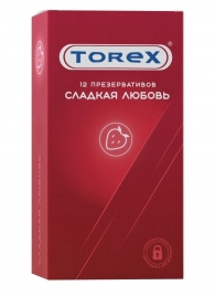 Презервативы Torex  Сладкая любовь  с ароматом клубники - 12 шт. - Torex - купить с доставкой в Мурманске