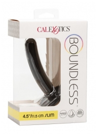 Черный анальный стимулятор Boundless 4.5” Slim Probe - 11,5 см. - California Exotic Novelties - купить с доставкой в Мурманске