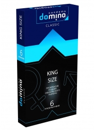 Презервативы увеличенного размера DOMINO Classic King size - 6 шт. - Domino - купить с доставкой в Мурманске