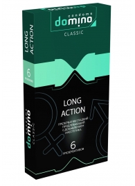 Презервативы с пролонгирующим эффектом DOMINO Classic Long action - 6 шт. - Domino - купить с доставкой в Мурманске