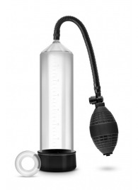 Прозрачная вакуумная помпа VX101 Male Enhancement Pump - Blush Novelties - в Мурманске купить с доставкой