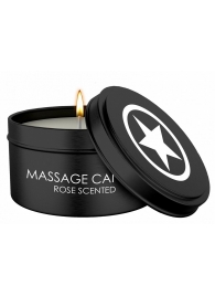 Массажная свеча с ароматом розы Massage Candle - Shots Media BV - купить с доставкой в Мурманске