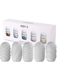 Набор из 5 мастурбаторов Hedy X5 Mixed - Svakom - в Мурманске купить с доставкой