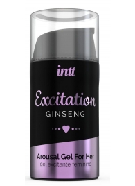 Женский возбуждающий интимный гель Excitation Ginseng - 15 мл. - INTT - купить с доставкой в Мурманске