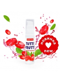 Гель-смазка Tutti-frutti со вкусом барбариса - 30 гр. - Биоритм - купить с доставкой в Мурманске