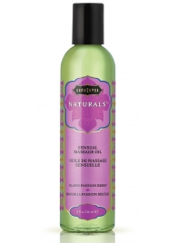Массажное масло Naturals Island Passion Berry с ароматом тропических фруктов - 236 мл. - Kama Sutra - купить с доставкой в Мурманске