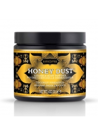 Пудра для тела Honey Dust Body Powder с ароматом кокоса и ананаса - 170 гр. - Kama Sutra - купить с доставкой в Мурманске