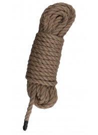 Пеньковая веревка для связывания Hemp Rope - 5 м. - Easy toys - купить с доставкой в Мурманске