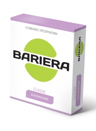 Классические презервативы Bariera Classic - 3 шт. - Bariera - купить с доставкой в Мурманске