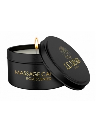 Массажная свеча с ароматом розы Massage Candle Rose Scented - 100 гр. - Shots Media BV - купить с доставкой в Мурманске