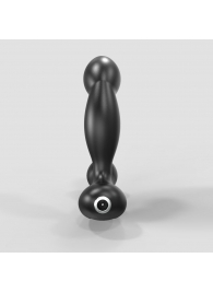 Черный вибромассажер простаты и промежности Prostate Pro с пультом ДУ - Bathmate - в Мурманске купить с доставкой