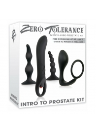 Набор стимуляторов простаты Intro To Prostate Kit - Zero Tolerance - в Мурманске купить с доставкой
