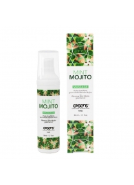 Разогревающее массажное масло с ароматом мохито Gourmet Mint Mojito - 50 мл. - Exsens - купить с доставкой в Мурманске