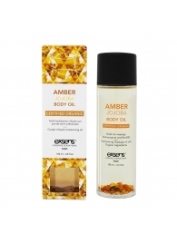 Органическое массажное масло AMBER JOJOBA - 100 мл. - Exsens - купить с доставкой в Мурманске