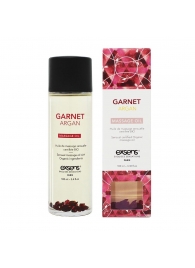 Органическое массажное масло GARNET ARGAN - 100 мл. - Exsens - купить с доставкой в Мурманске