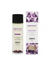 Органическое массажное масло AMETHYST SWEET ALMOND - 100 мл. - Exsens - купить с доставкой в Мурманске