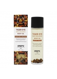 Органическое массажное масло TIGER EYE MACADAMIA - 100 мл. - Exsens - купить с доставкой в Мурманске