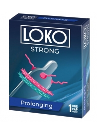 Стимулирующая насадка на пенис LOKO STRONG с продлевающим эффектом - Sitabella - в Мурманске купить с доставкой