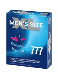 Стимулирующая насадка на пенис MEN SIZE 777 - Sitabella - в Мурманске купить с доставкой