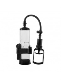 Прозрачная вакуумная помпа с вибрацией Vibrating Penis Pump - Dream Toys - в Мурманске купить с доставкой