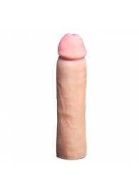 Телесная фаллическая насадка на пенис Magnum Xtender - 23 см. - Blush Novelties - в Мурманске купить с доставкой