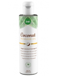 Массажное масло Vegan Coconut - 150 мл. - INTT - купить с доставкой в Мурманске