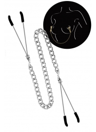 Регулируемые зажимы для сосков Sweet Caress Nipple Chain - Sweet Caress - купить с доставкой в Мурманске