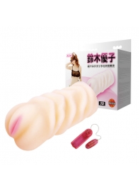 Вибрирующий мастурбатор со входом-вагиной - Baile - в Мурманске купить с доставкой