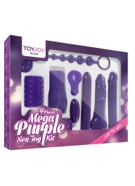Эротический набор Toy Joy Mega Purple - Toy Joy - купить с доставкой в Мурманске