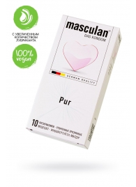 Супертонкие презервативы Masculan Pur - 10 шт. - Masculan - купить с доставкой в Мурманске