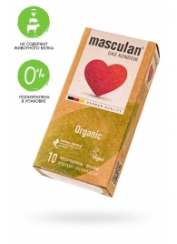 Экологически чистые презервативы Masculan Organic - 10 шт. - Masculan - купить с доставкой в Мурманске