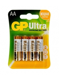 Батарейки алкалиновые GP Ultra Alkaline AA/LR6 - 4 шт. - Элементы питания - купить с доставкой в Мурманске