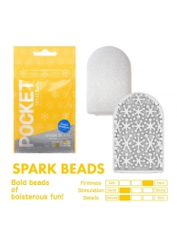 Карманный мастурбатор Spark Beads - Tenga - в Мурманске купить с доставкой