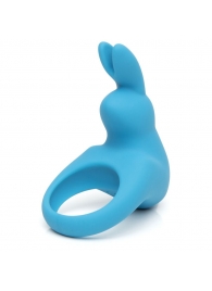 Голубое эрекционное виброкольцо Happy Rabbit Rechargeable Rabbit Cock Ring - Happy Rabbit - в Мурманске купить с доставкой