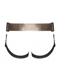 Бронзовый пояс для насадок Curious Harness - Strap-on-me - купить с доставкой в Мурманске