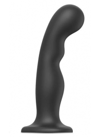 Черная насадка Strap-On-Me Dildo Plug P G size XXL - Strap-on-me - купить с доставкой в Мурманске