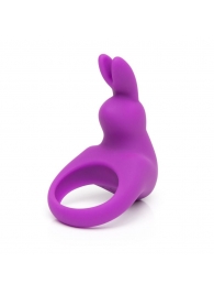 Фиолетовое эрекционное виброкольцо Happy Rabbit Rechargeable Rabbit Cock Ring - Happy Rabbit - в Мурманске купить с доставкой