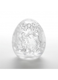 Мастурбатор-яйцо Keith Haring EGG DANCE - Tenga - в Мурманске купить с доставкой