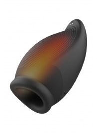 Мастурбатор с вибрацией и функцией нагрева Squeezable Stroker - Dream Toys - в Мурманске купить с доставкой