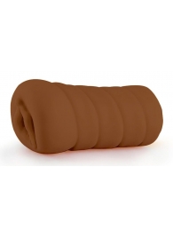 Коричневый мастурбатор-вагина BRIANNA - Dream Toys - в Мурманске купить с доставкой